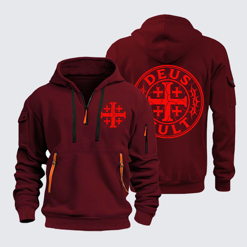 Zipper Hoodies - Deus Vult