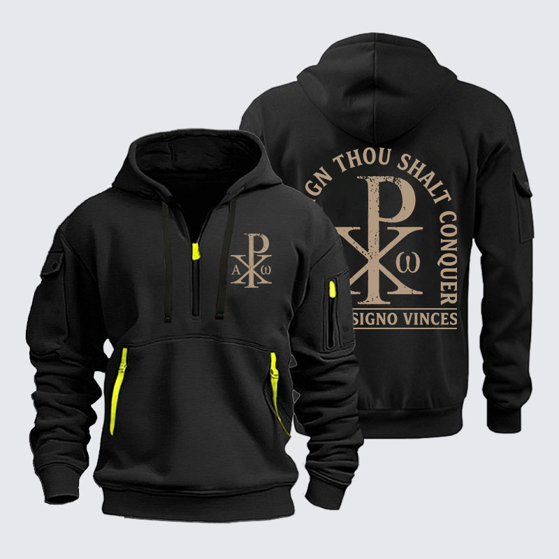 Zipper Hoodies -  In Hoc Signo Vinces