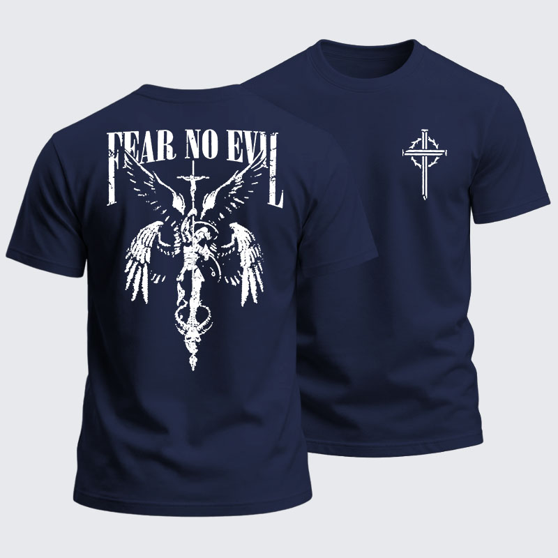 Heavyweight Cotton Tee - Fear No Evil