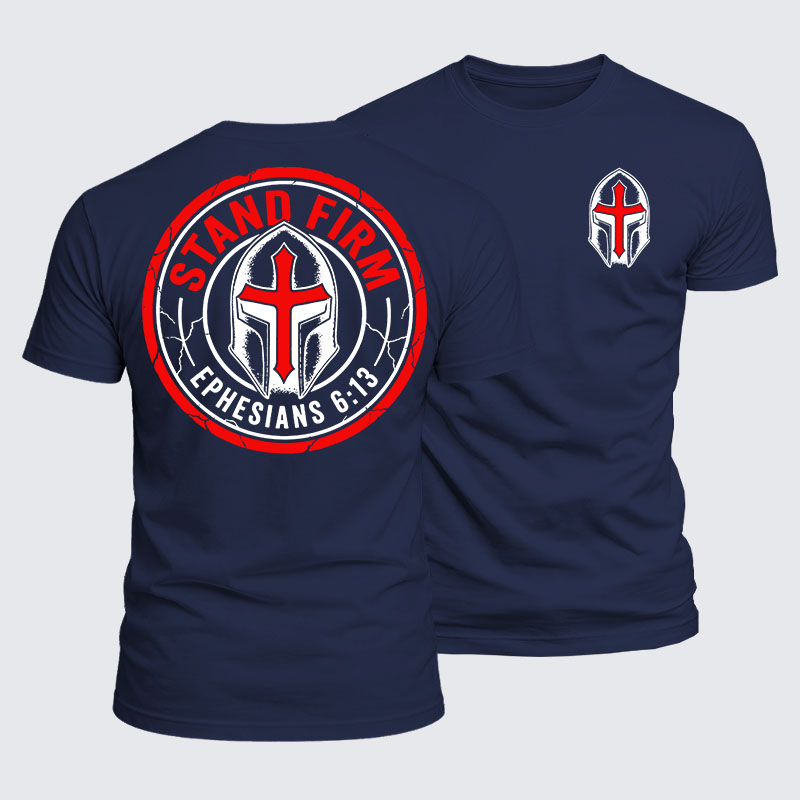 Luxe Mercerized Cotton Tee - Stand Firm