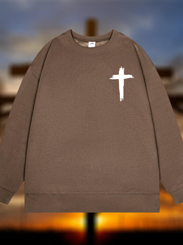 Cross Jesus God Christian Sweatshirt