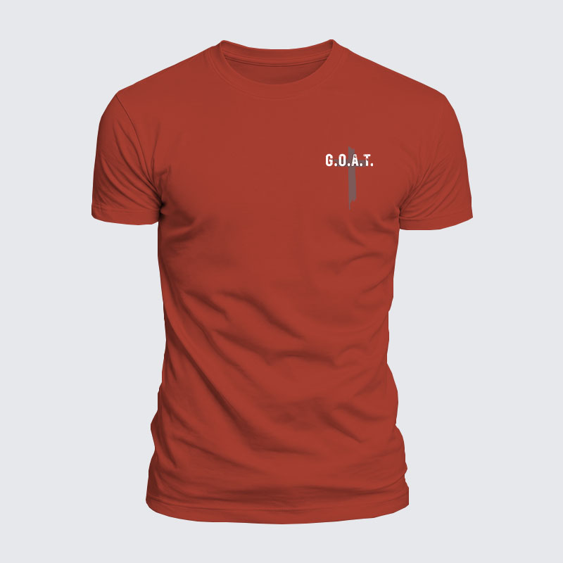 Luxe Mercerized Cotton Tee - Cross Lion