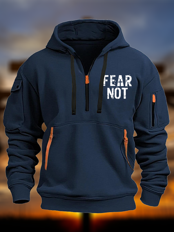 Fear Not Jesus God Christian Zipper Hoodies
