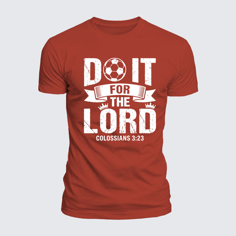 Luxe Mercerized Cotton Tee -  Do It For The Lord