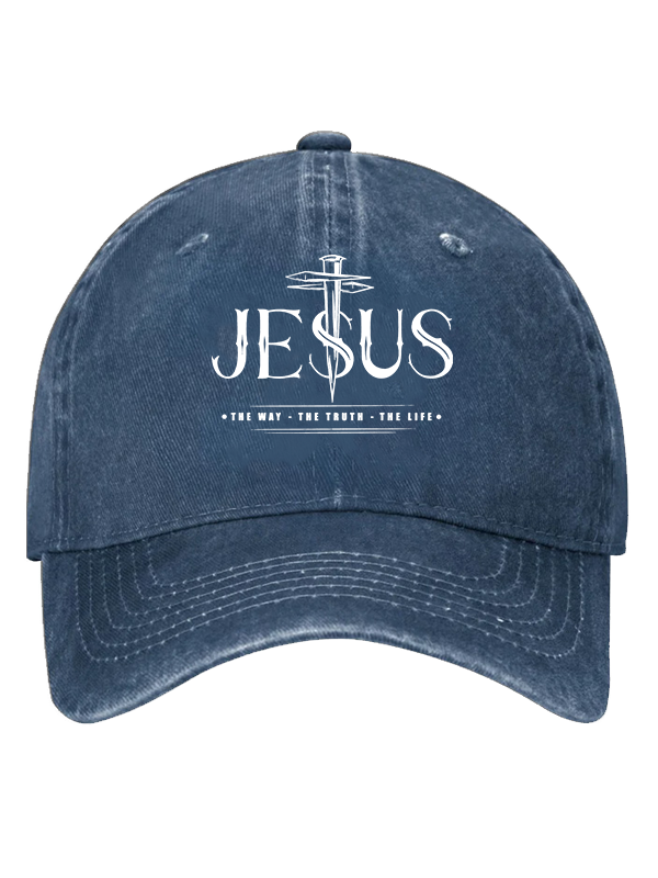 Jesus The Way The Truth The Life Christian Hat