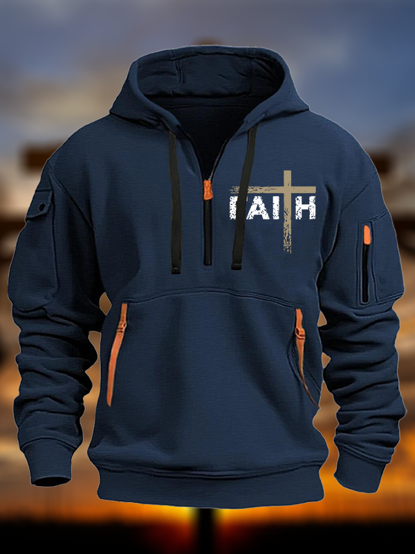 Faith Jesus God Christian Zipper Hoodies