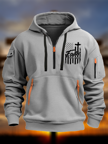 Faith Over Fear Jesus God Christian Zipper Hoodies