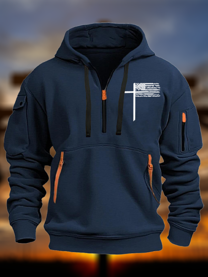 Cross Jesus God Christian Zipper Hoodies