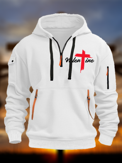 Valentine Jesus God Christian Zipper Hoodies