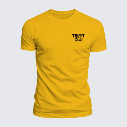 Luxe Mercerized Cotton Tee - Trust God 