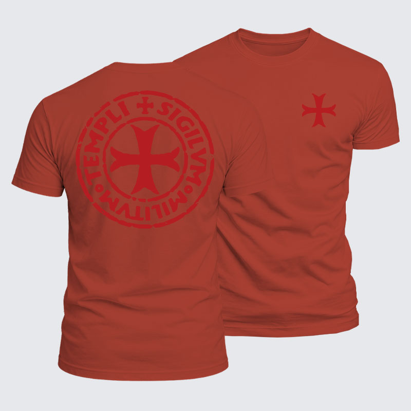 Luxe Mercerized Cotton Tee - Knights Templar