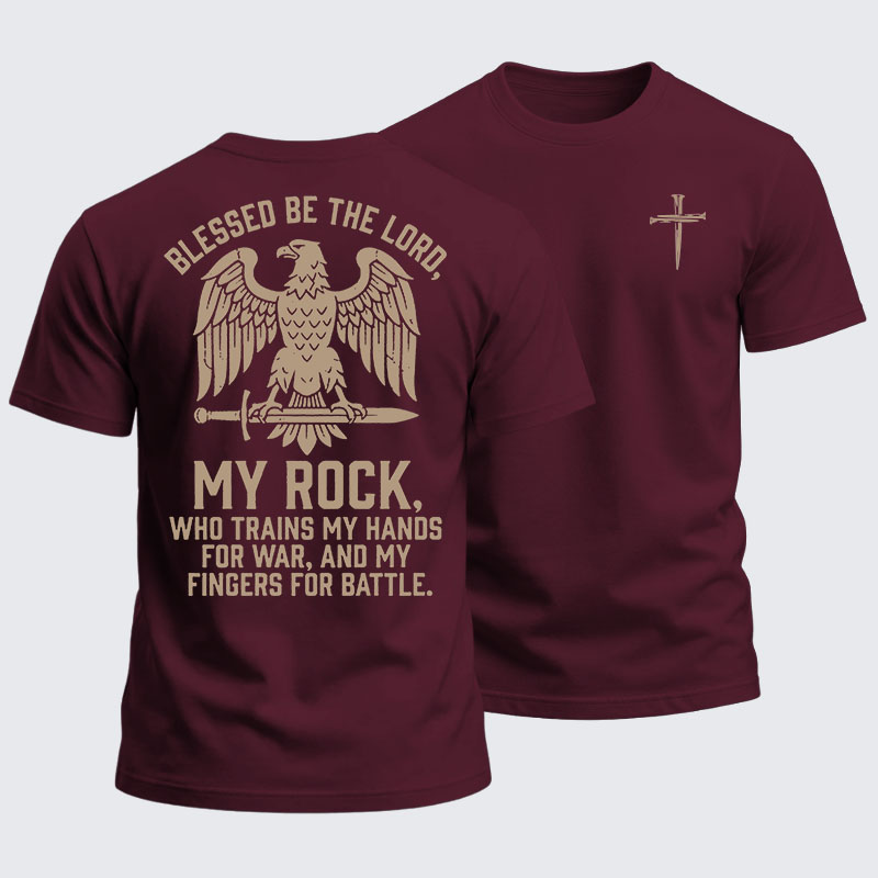 Heavyweight Cotton Tee - Blessed Be The Lord
