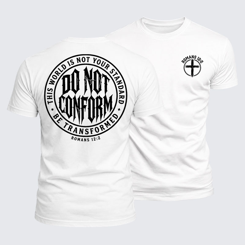 Luxe Mercerized Cotton Tee - Do Not Conform