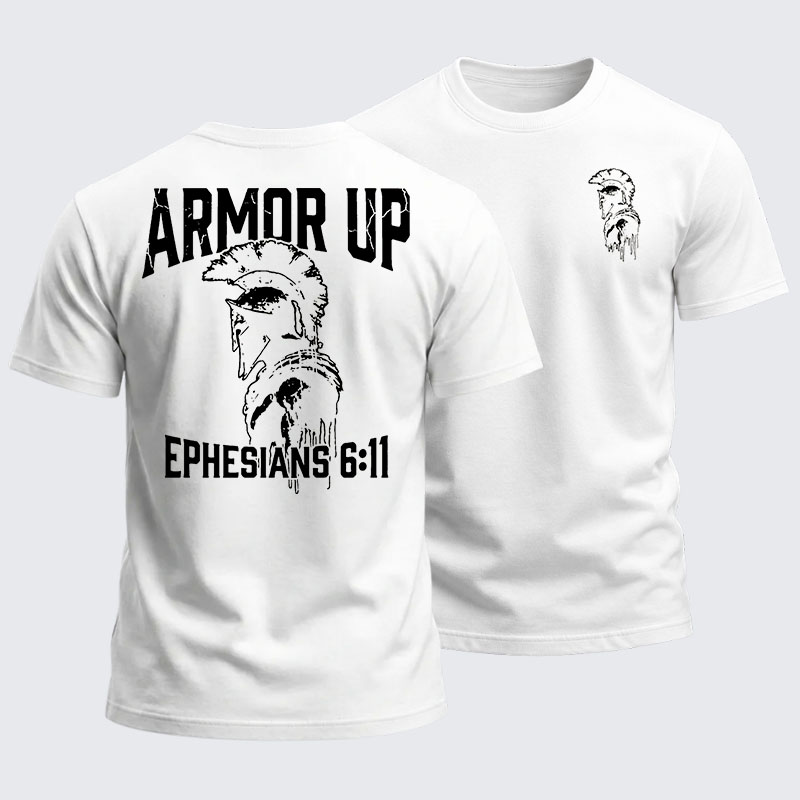 Heavyweight Cotton Tee - Armor Up