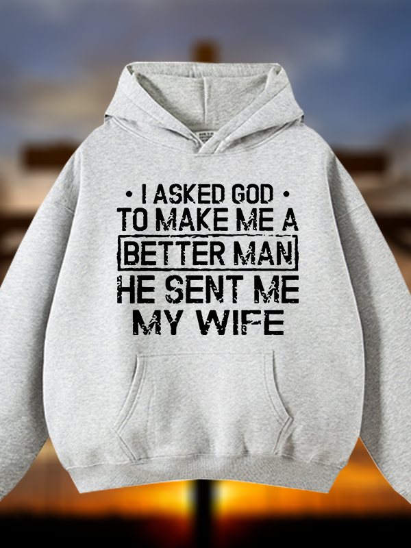 [Copy]Isaiah 6:8 Christian ‘Send Me’ Plush Fleece-Lined Hoodie