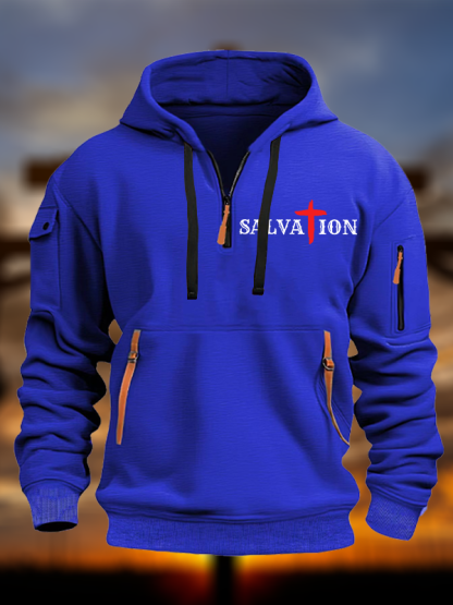 Salvation Jesus God Christian Zipper Hoodies