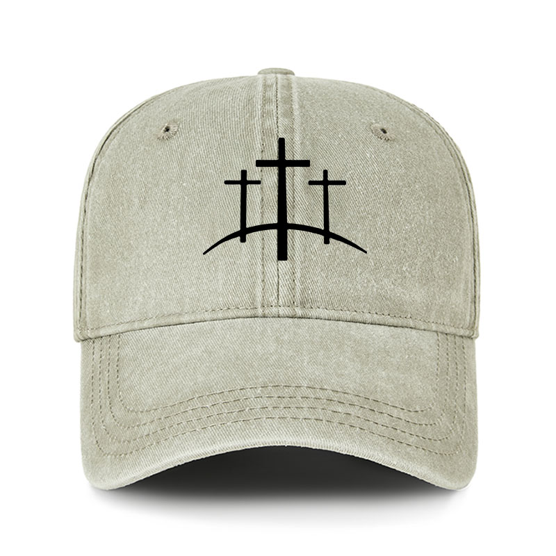 Heritage Washed Cap - Cross