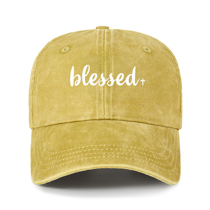 Heritage Washed Cap - Blessed Cross