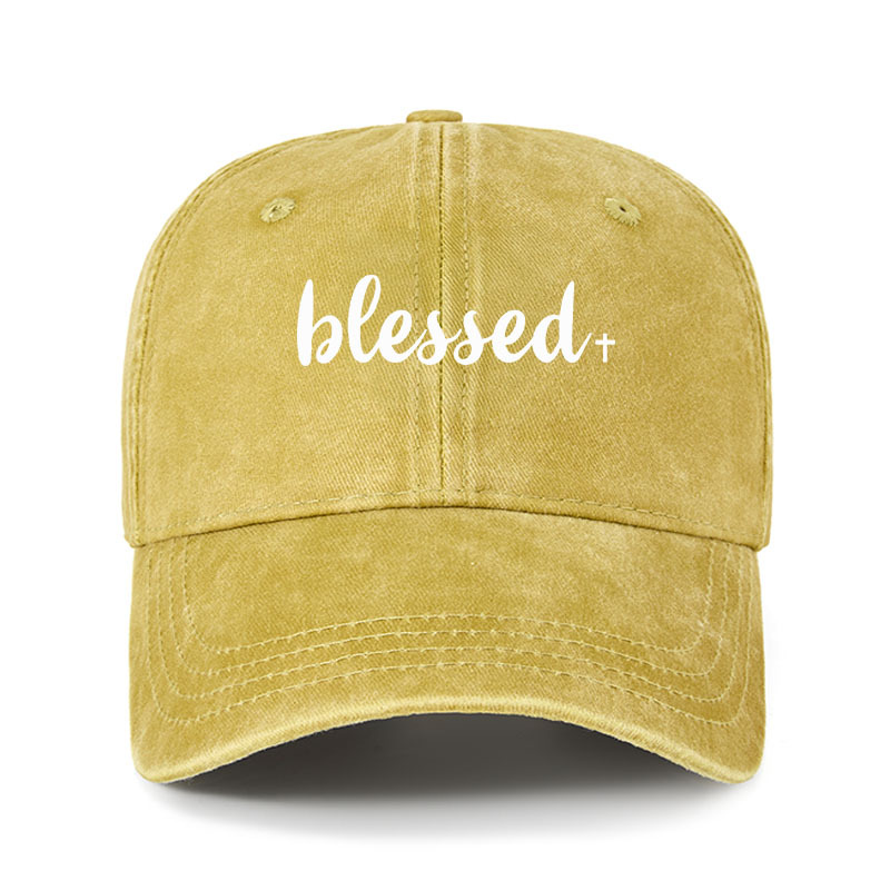 Heritage Washed Cap - Blessed Cross