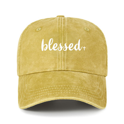 Heritage Washed Cap - Blessed Cross