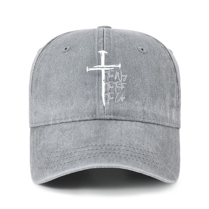 Heritage Washed Cap - The Way The Truth The Life