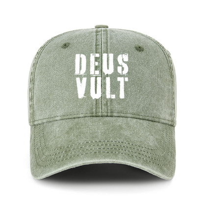 Heritage Washed Cap - Deus Vult 