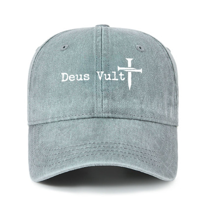 Heritage Washed Cap - Deus Vult 