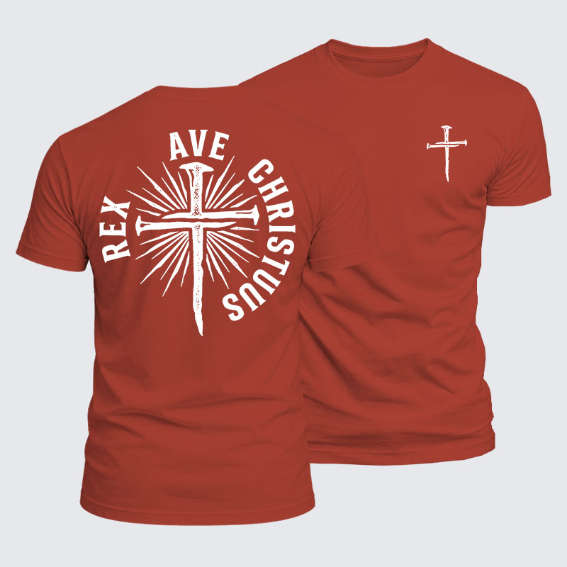 Luxe Mercerized Cotton Tee - Ave Christus Rex