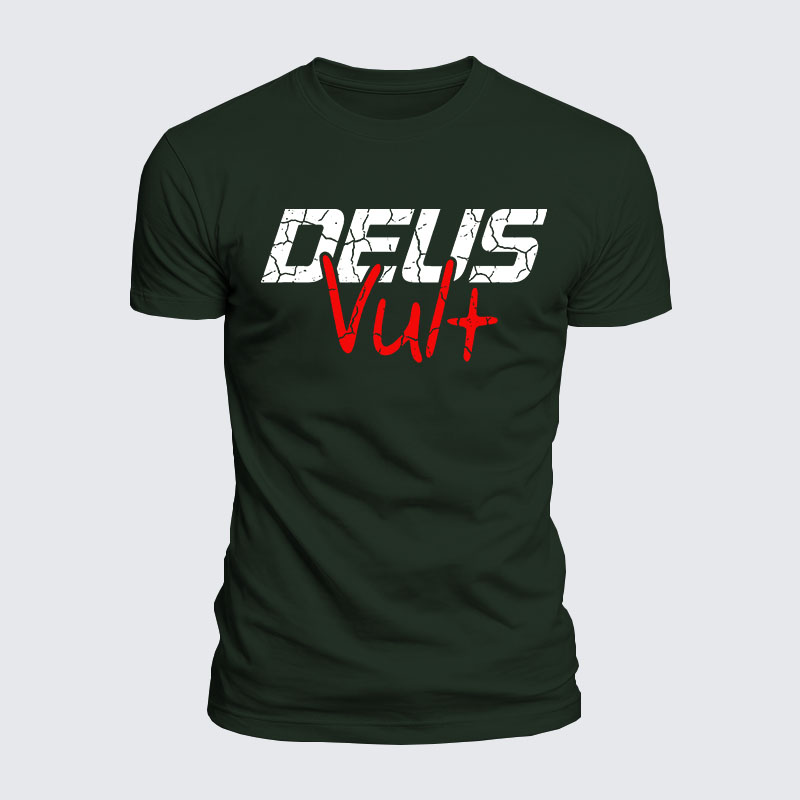 Luxe Mercerized Cotton Tee - Deus Vult