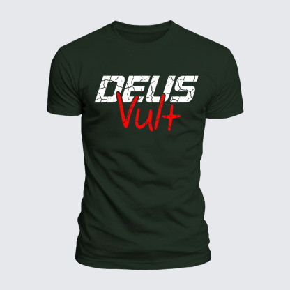 Luxe Mercerized Cotton Tee - Deus Vult