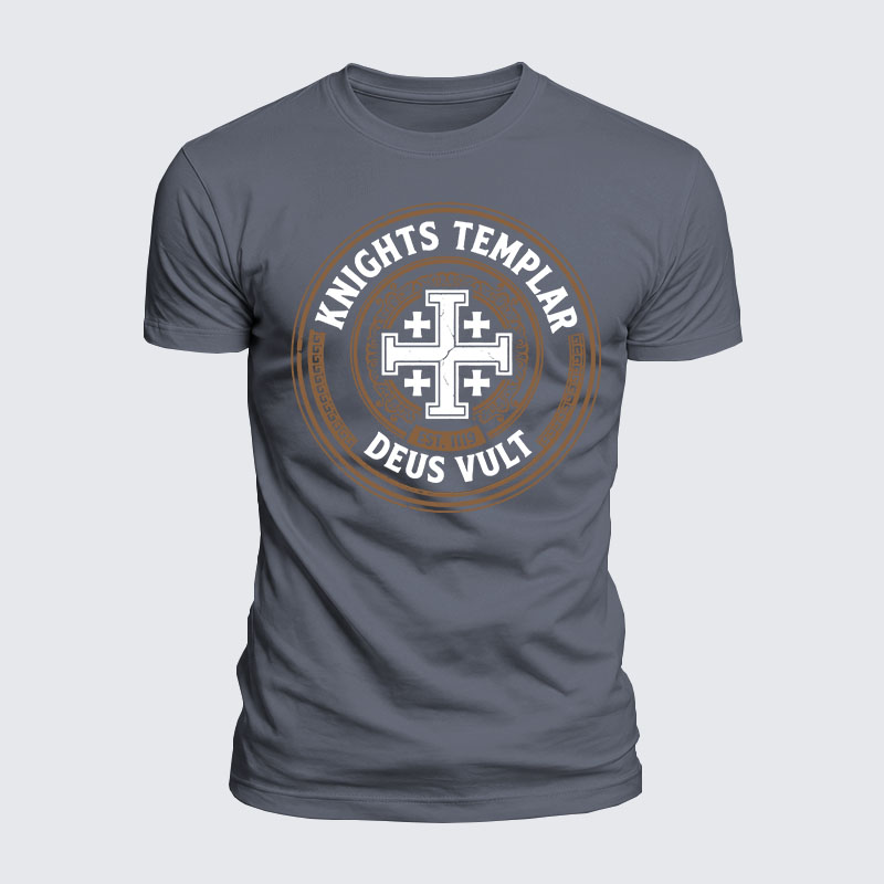Luxe Mercerized Cotton Tee -  Deus Vult