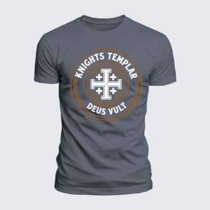 Luxe Mercerized Cotton Tee -  Deus Vult