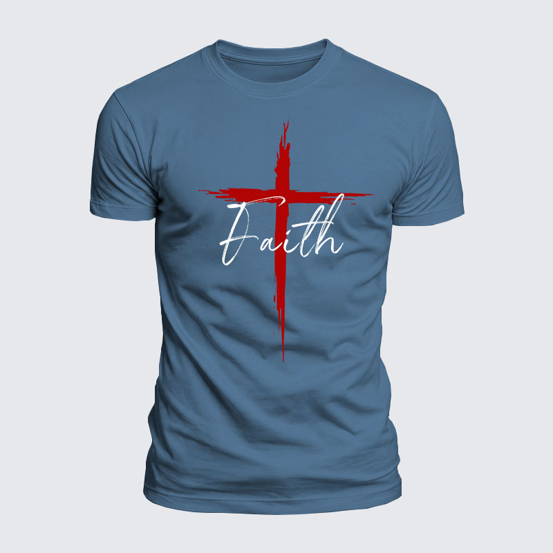 Luxe Mercerized Cotton Tee - Faith