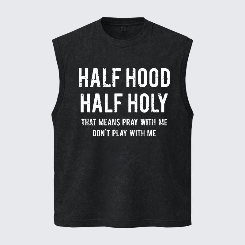 [Copy]Of Course I Talk To God Who Else Can I Trust Christian Washed Tank