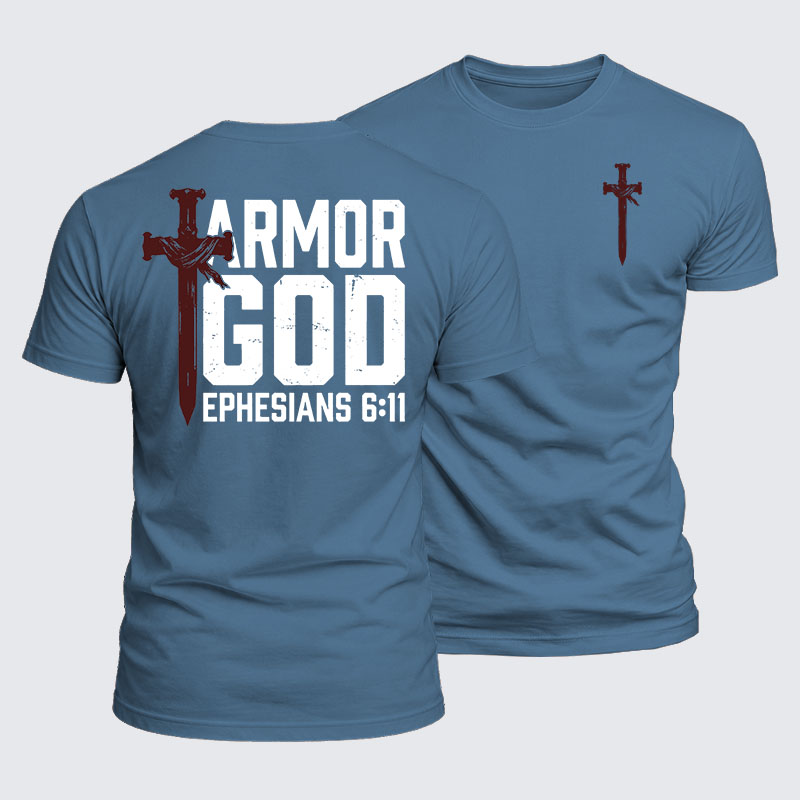 Luxe Mercerized Cotton Tee - Armor Of God