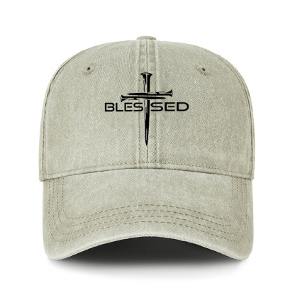 Heritage Washed Cap - Cross Blessed