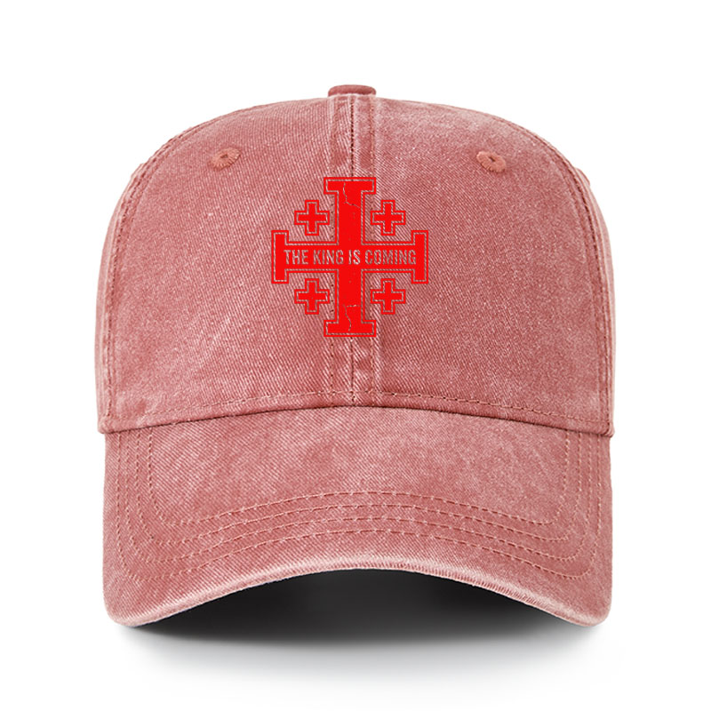 Heritage Washed Cap - Jerusalem Cross