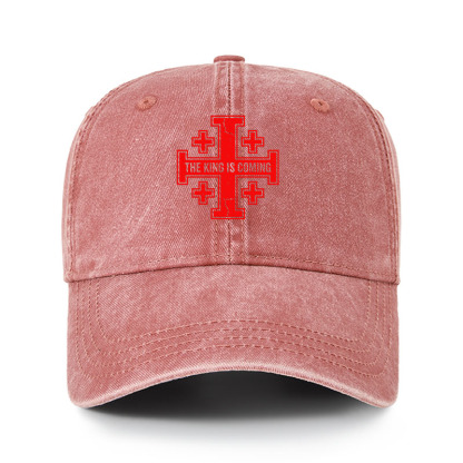 Heritage Washed Cap - Jerusalem Cross