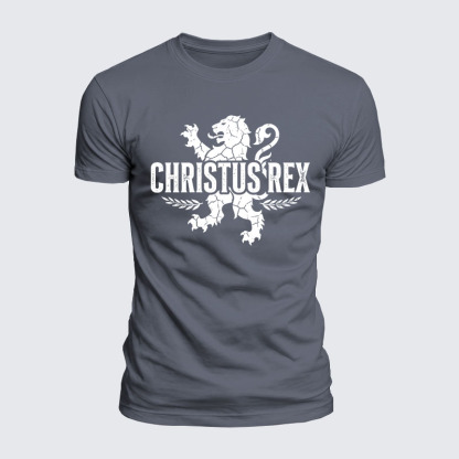 Luxe Mercerized Cotton Tee - Ave Christus Rex