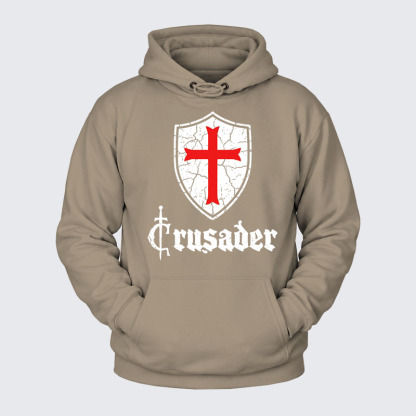 Plush Fleece-Lined Hoodie - Crusader