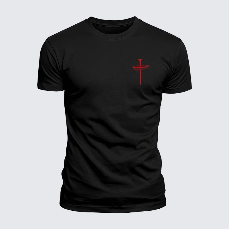 Luxe Mercerized Cotton Tee - Red Cross