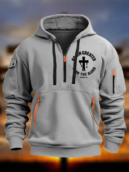 No Sin Greater Than The Blood Jesus God Christian Zipper Hoodies