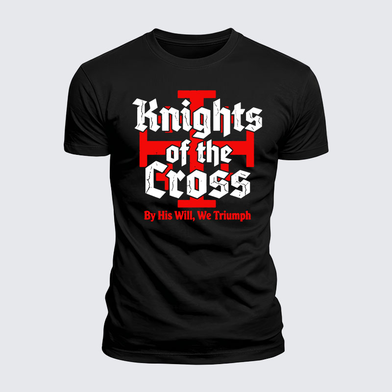 Luxe Mercerized Cotton Tee - Knights of the Cross