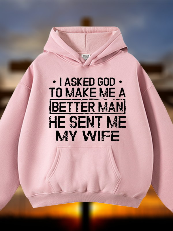 [Copy]Isaiah 6:8 Christian ‘Send Me’ Plush Fleece-Lined Hoodie