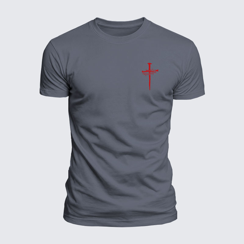 Luxe Mercerized Cotton Tee - Red Cross