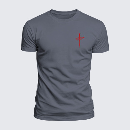 Luxe Mercerized Cotton Tee - Red Cross