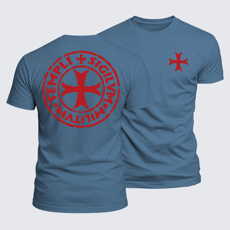 Luxe Mercerized Cotton Tee - Knights Templar