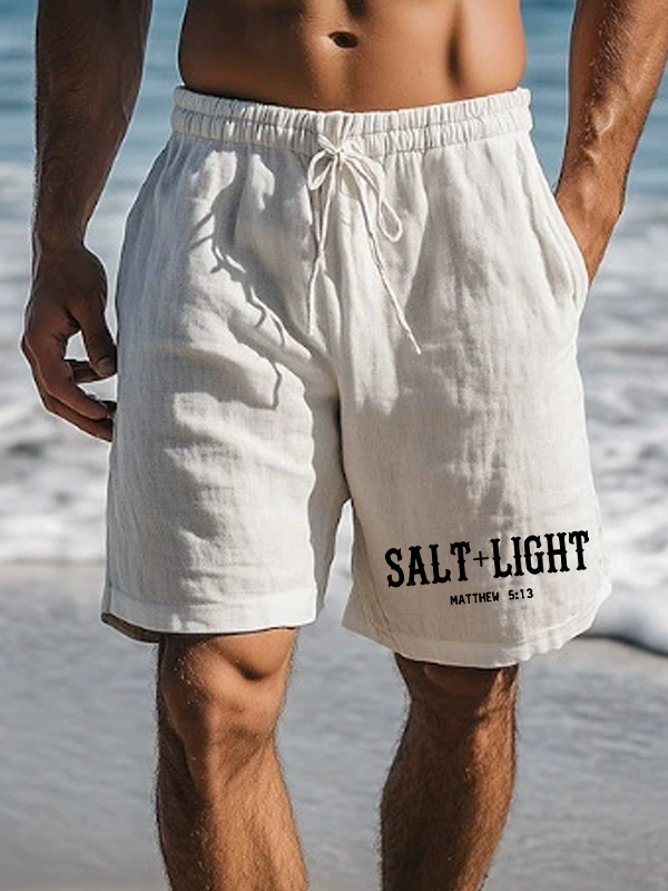 Men's Salt & Light Christian Beach Shorts