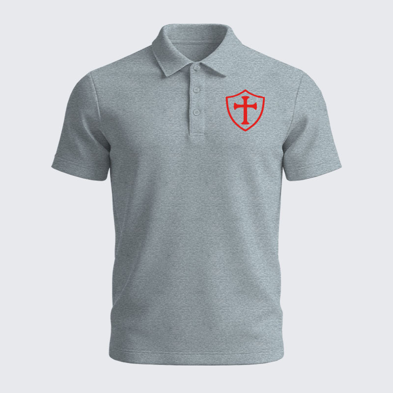 Men’s Premium Cotton Polo Shirt - Knights Templar