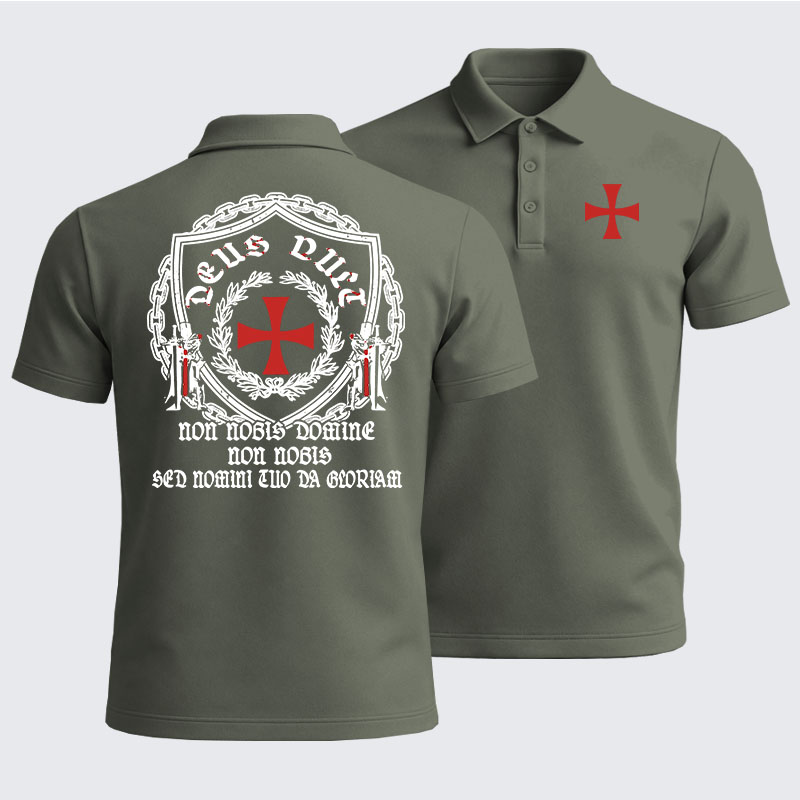 [Copy]Men’s Premium Cotton Polo Shirt -  Yahweh